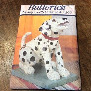 Vtg New Butterick sewing pattern 6309